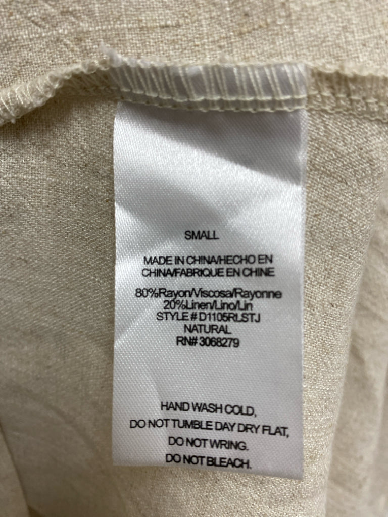 NWT THREAD+SUPPLY Size S Beige Heather Maxi Ladies Dress