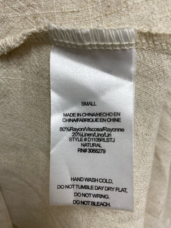 NWT THREAD+SUPPLY Size S Beige Heather Maxi Ladies Dress