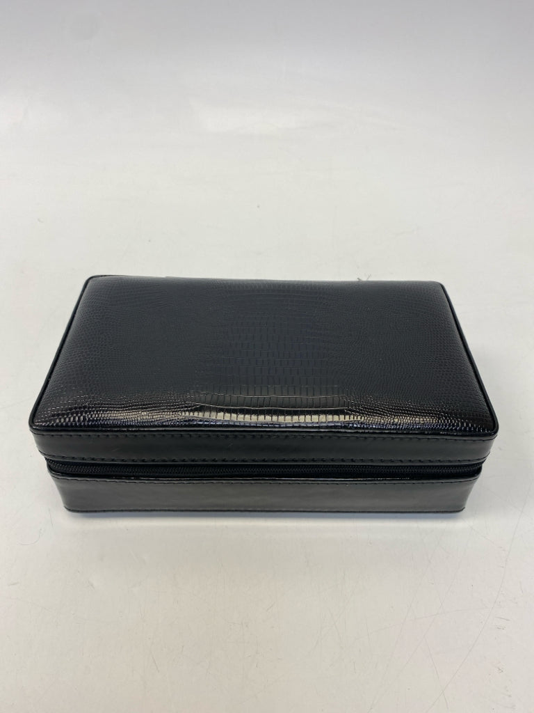 Black Embossed Jewelry Box