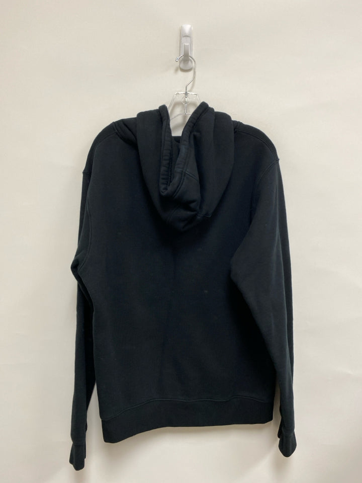 Size L Black Yellow Logo Hooded Men&