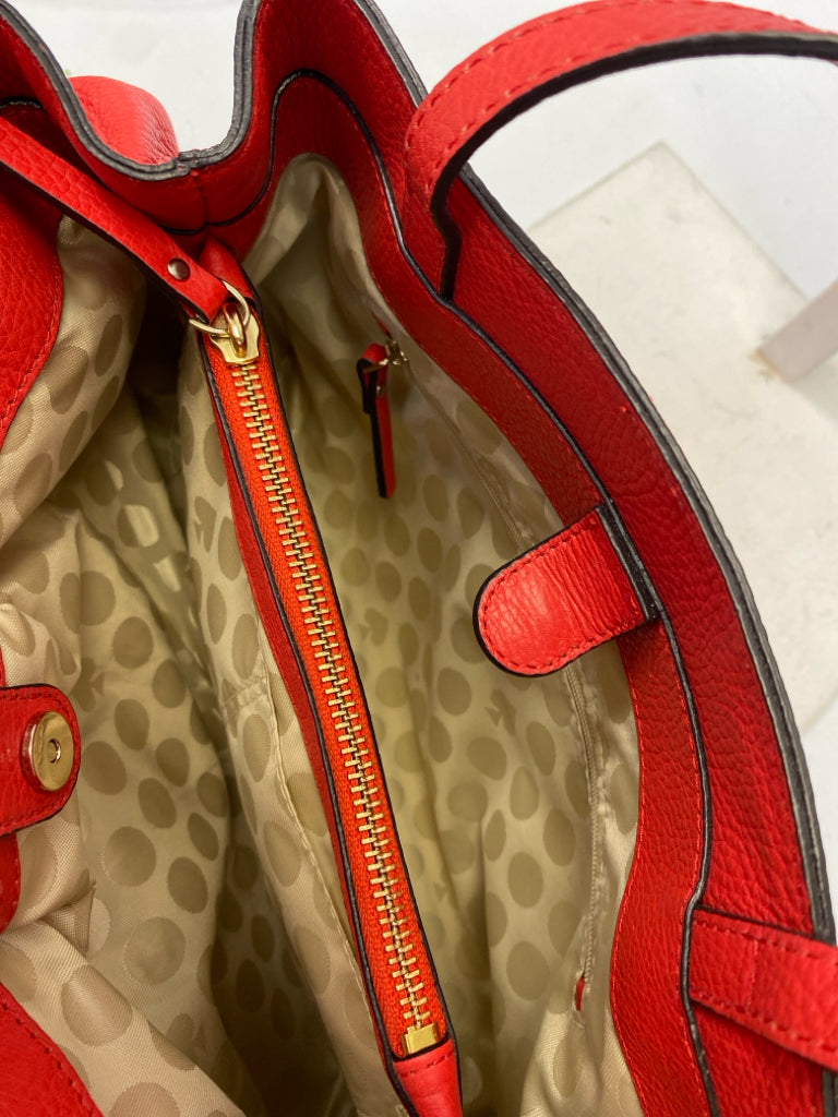 Kate Spade Dark Coral Bow(s) Handbag