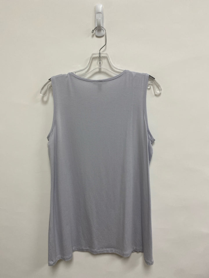 Eileen Fisher Size S Gray Sleeveless Ladies Top