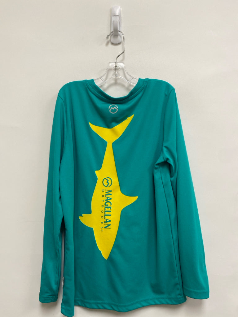 MAGELLAN SIZE 10/12 Turquoise Yellow Logo Boy&
