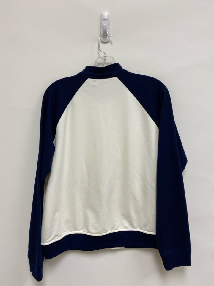 Lauren Ralph Lauren Size M Navy White Ladies Jacket