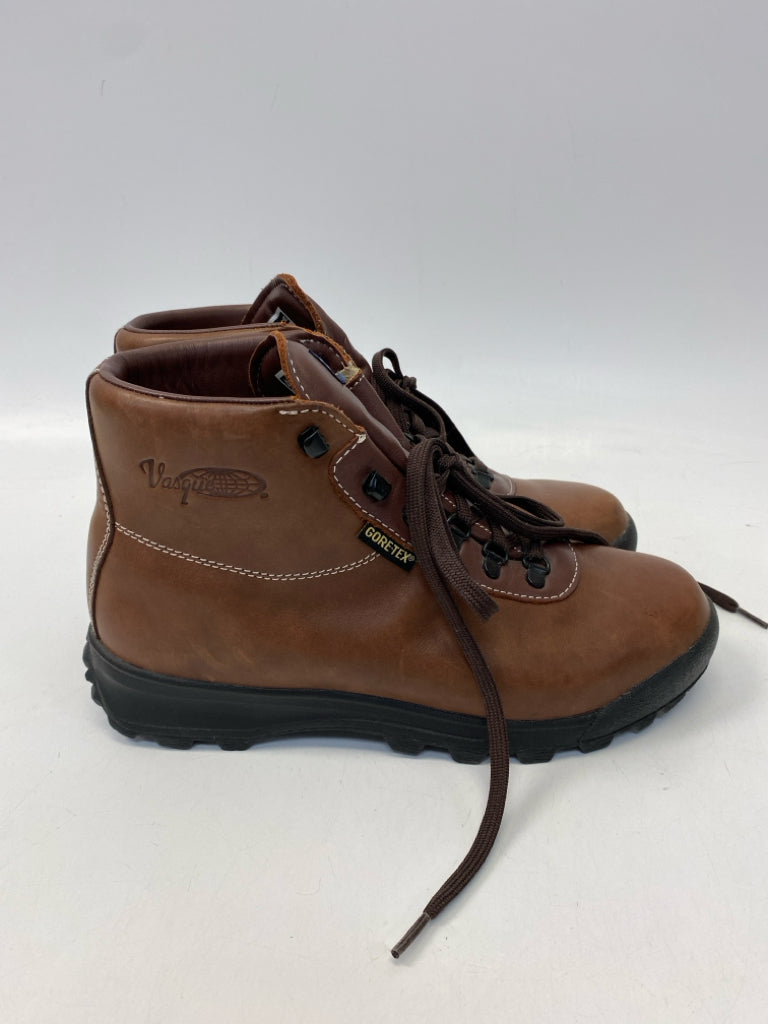 Size 10.5 Brown Lace-Up Men&