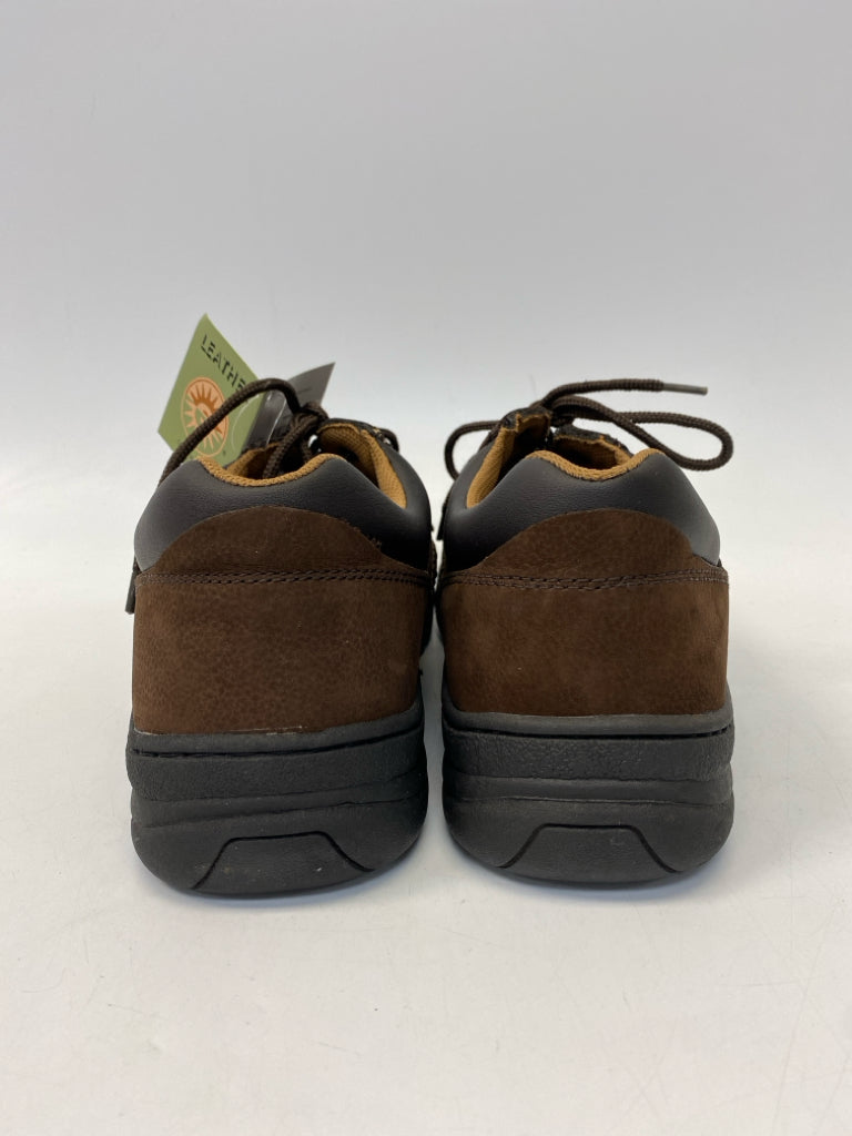 NWT Size 14 Brown Lace-Up Men&