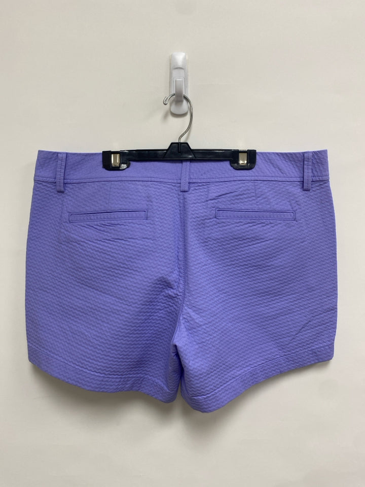 NWT LILLY PULITZER Size 14 Lavender Texture Ladies Shorts