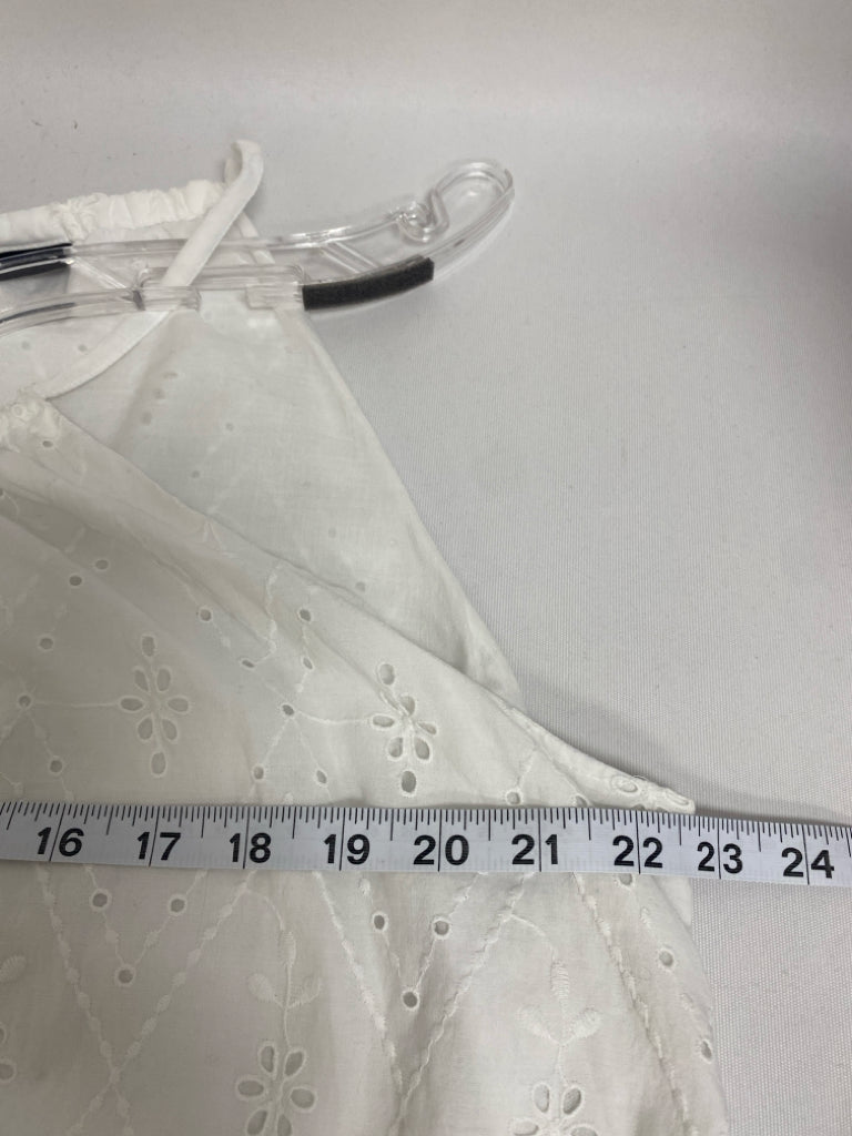 Lane Bryant  SIZE  18/20 White Maxi Eyelet Plus Size Dress