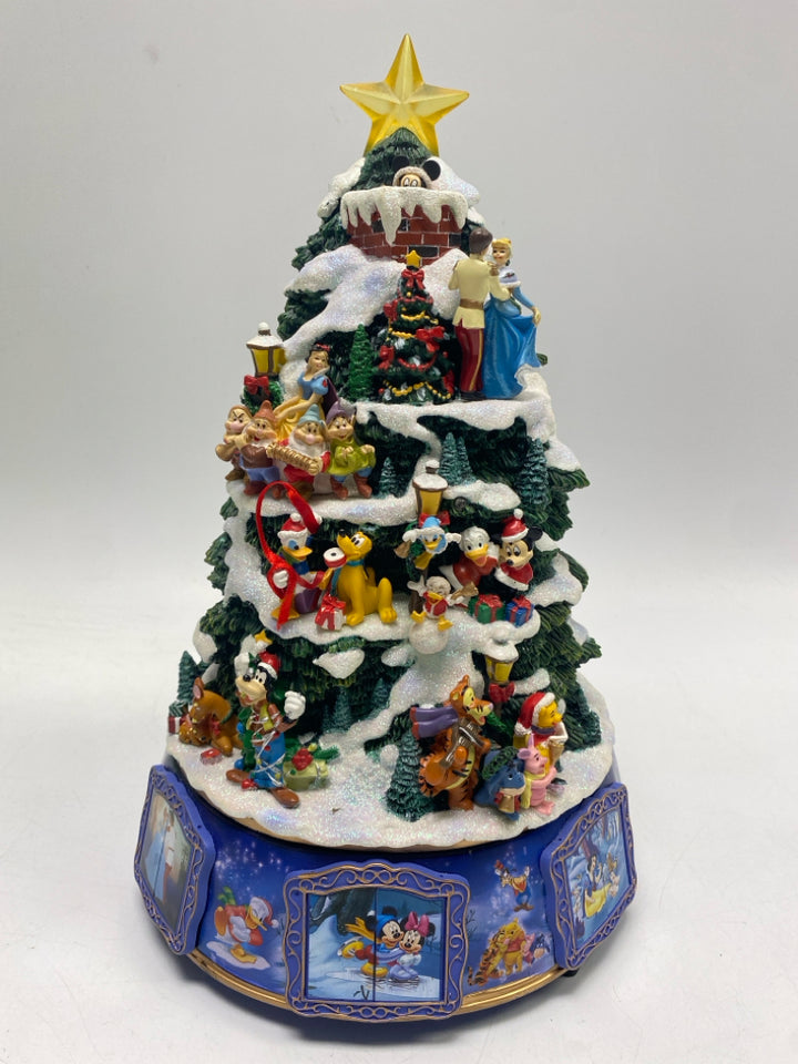 Disney Green Multi Color Characters Christmas