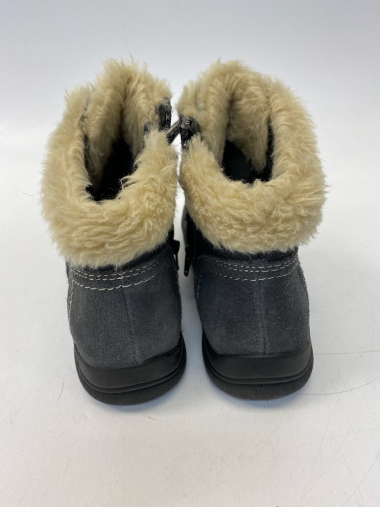 Earth Origins US Shoe Size 7 Gray Lace-up Boots