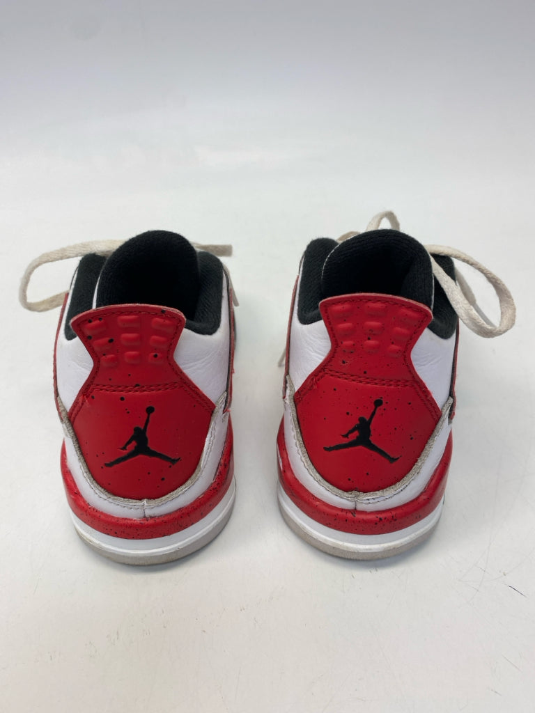 Nike SIZE 2 White Red/Black Boy&