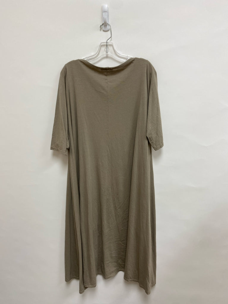 Saga Size OSFM Taupe Tunic Ladies Dress