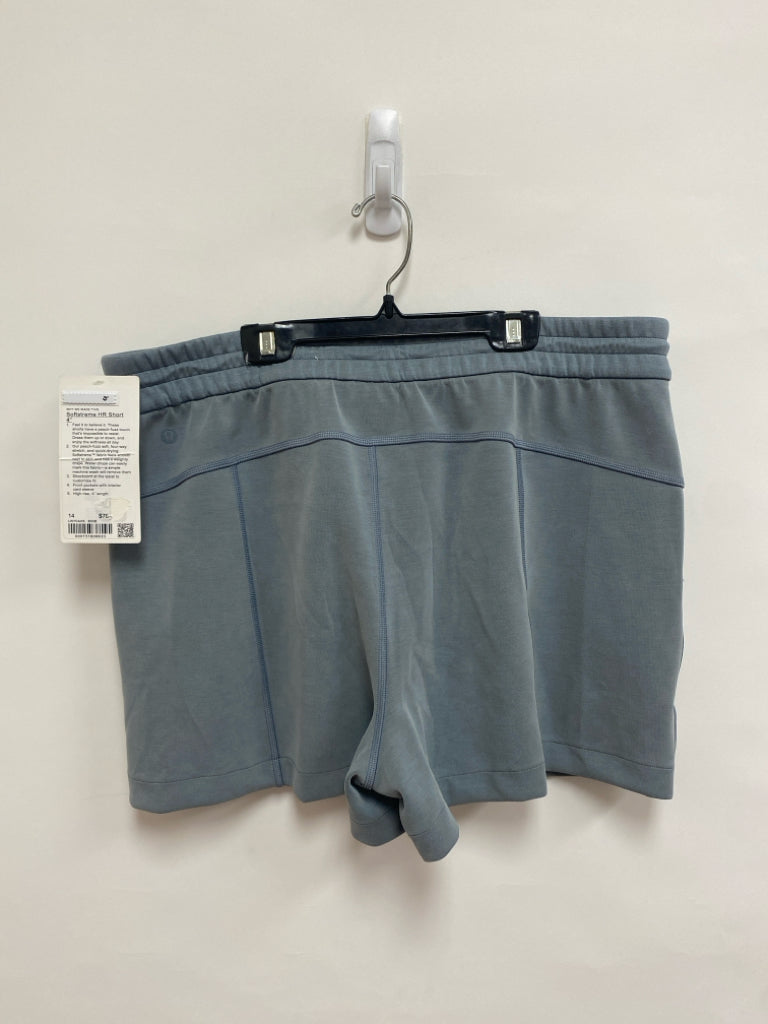NWT Lululemon Size 14 Dusty Blue Athletic Shorts