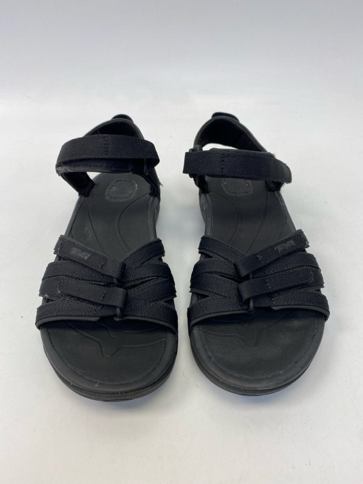 Teva  Size 9 Black Sandals