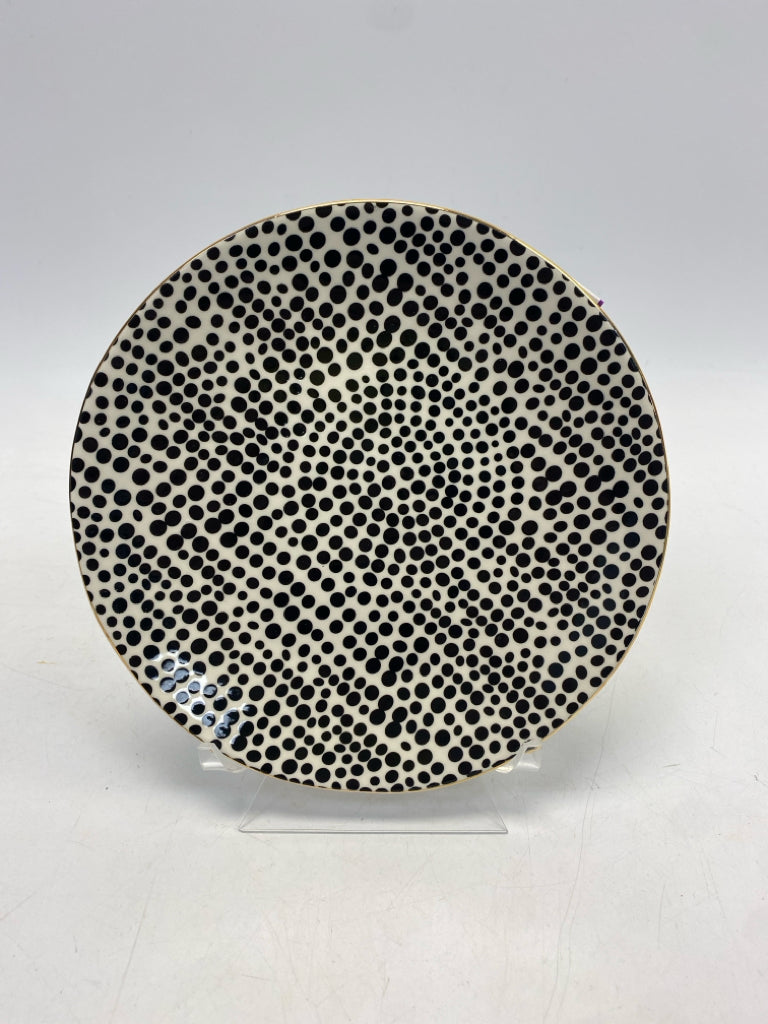 Cream Black Plate (s)