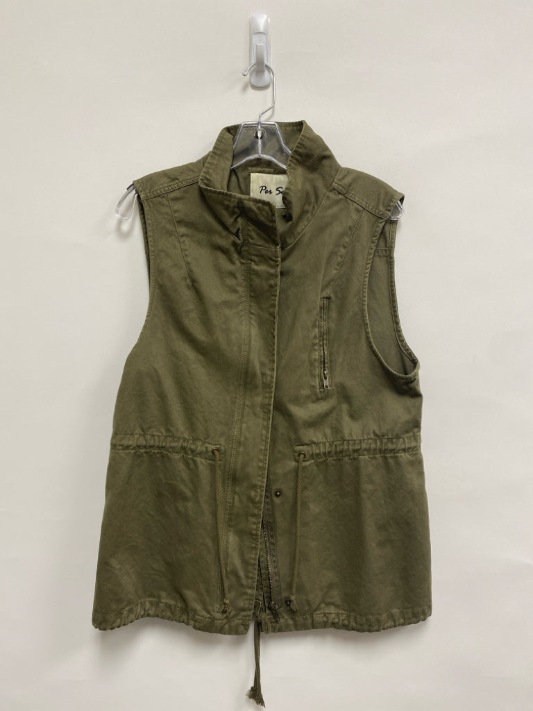 per se Size L Olive Green Ladies Vest