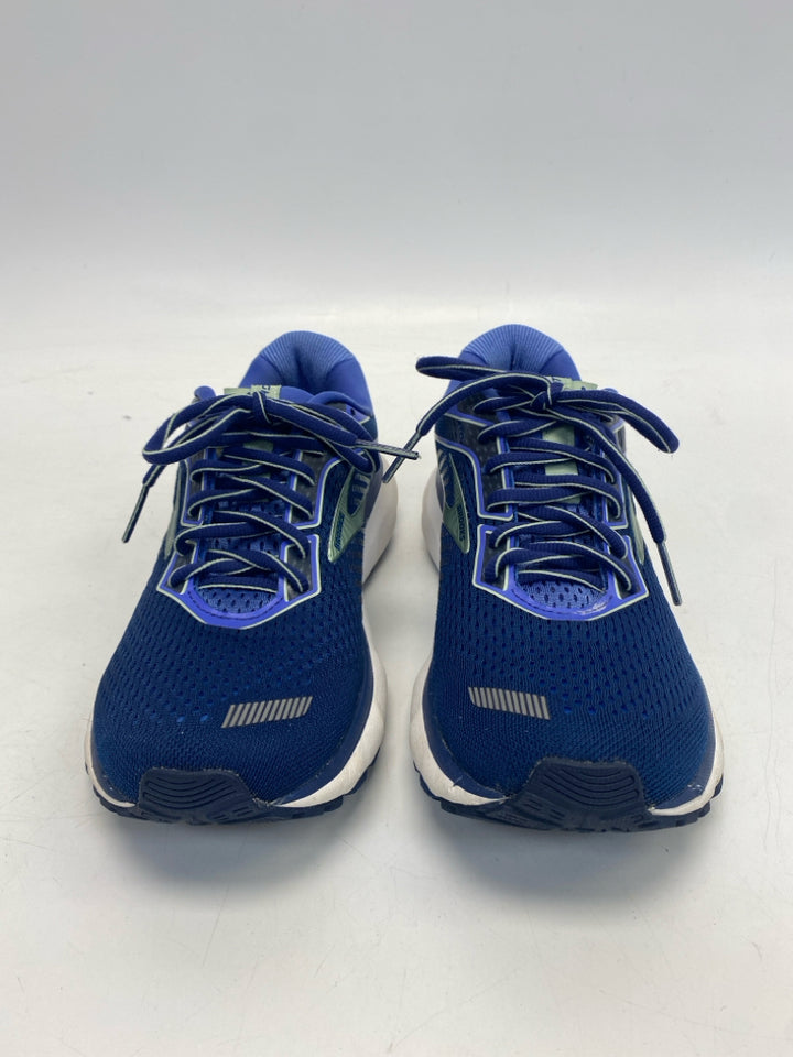 Brooks  Size 8.5 Dark Blue Periwinkle Lace-up Sneakers