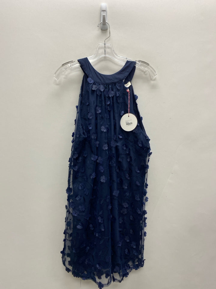 NWT Umgee Size M Navy Applique Sleeveless Ladies Dress