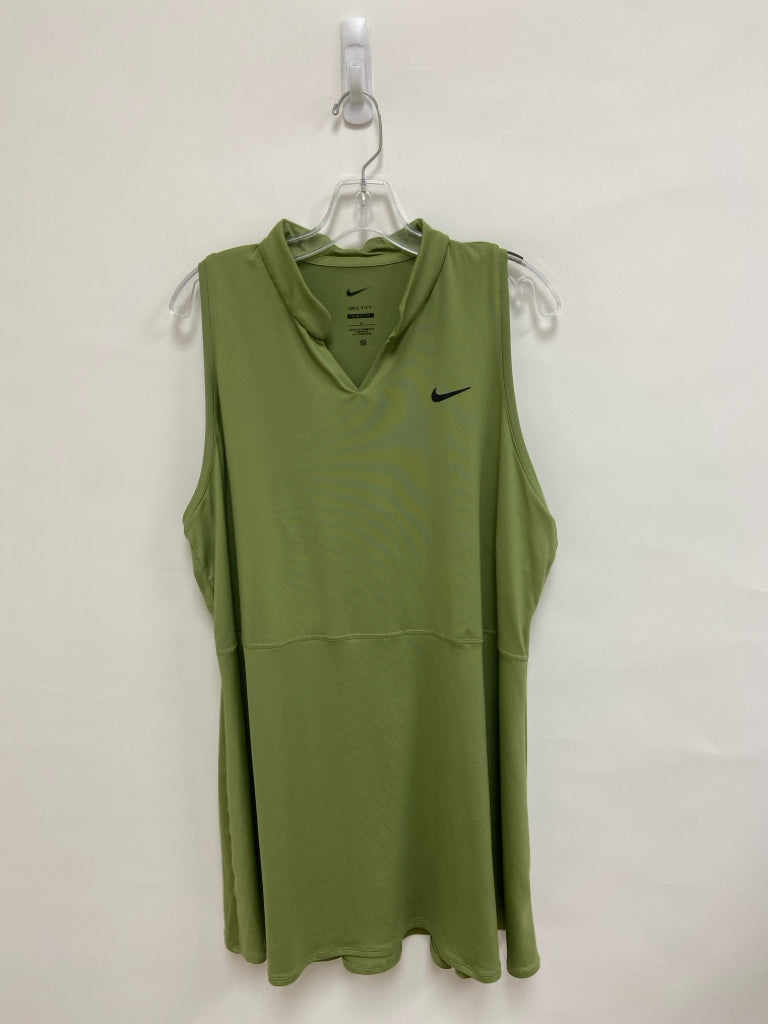 Nike  SIZE  2X Sage Sleeveless Plus Size Dress