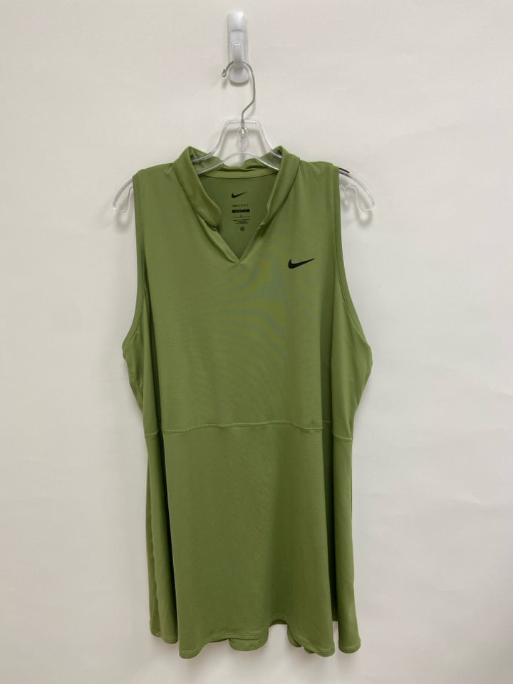 Nike  SIZE  2X Sage Sleeveless Plus Size Dress