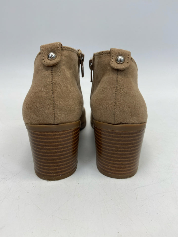 Style &amp; Co. US Shoe Size 5 Brown Side Zipper Boots