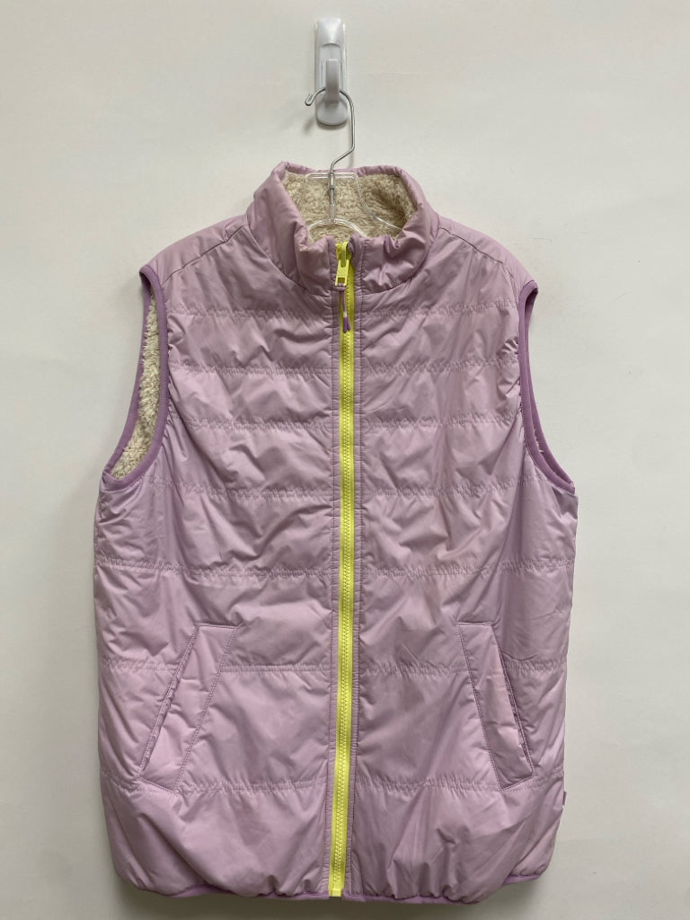 Athleta Girl SIZE 12 Lilac Yellow Trimmed Reversible Girl&