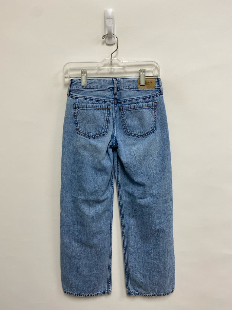 Abercrombie Kids SIZE 7/8 Faded Blue Wide Leg Girl&
