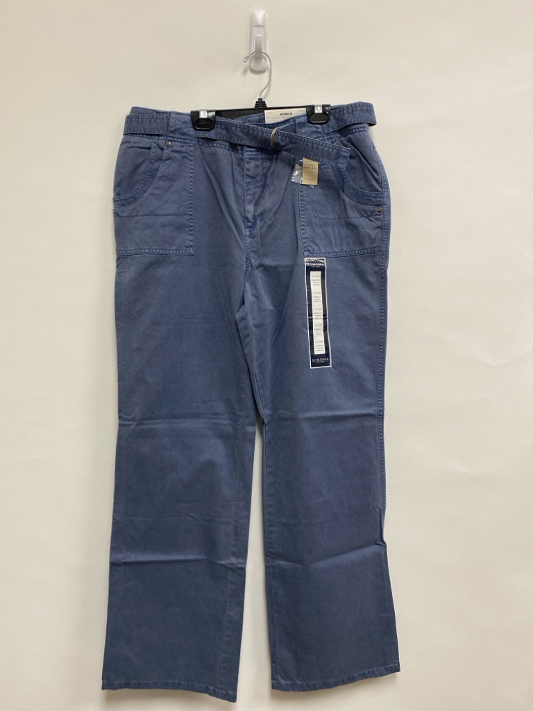 NWT Sonoma Size 14 Slate Blue Ladies Pants