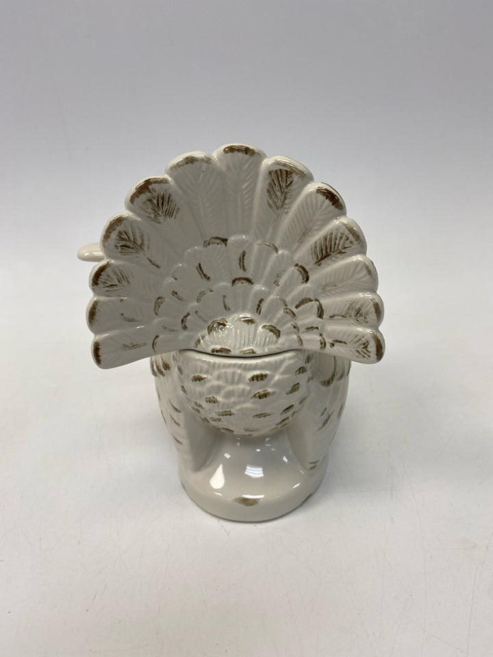 Williams-Sonoma White Brown Turkey Thanksgiving