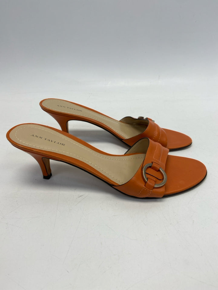 Ann Taylor  Size 10 Burnt Orange Sandals