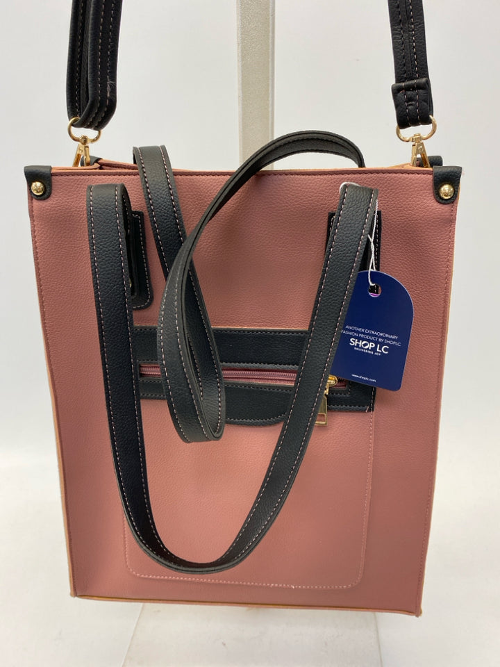 NWT Dark Mauve Black Handbag
