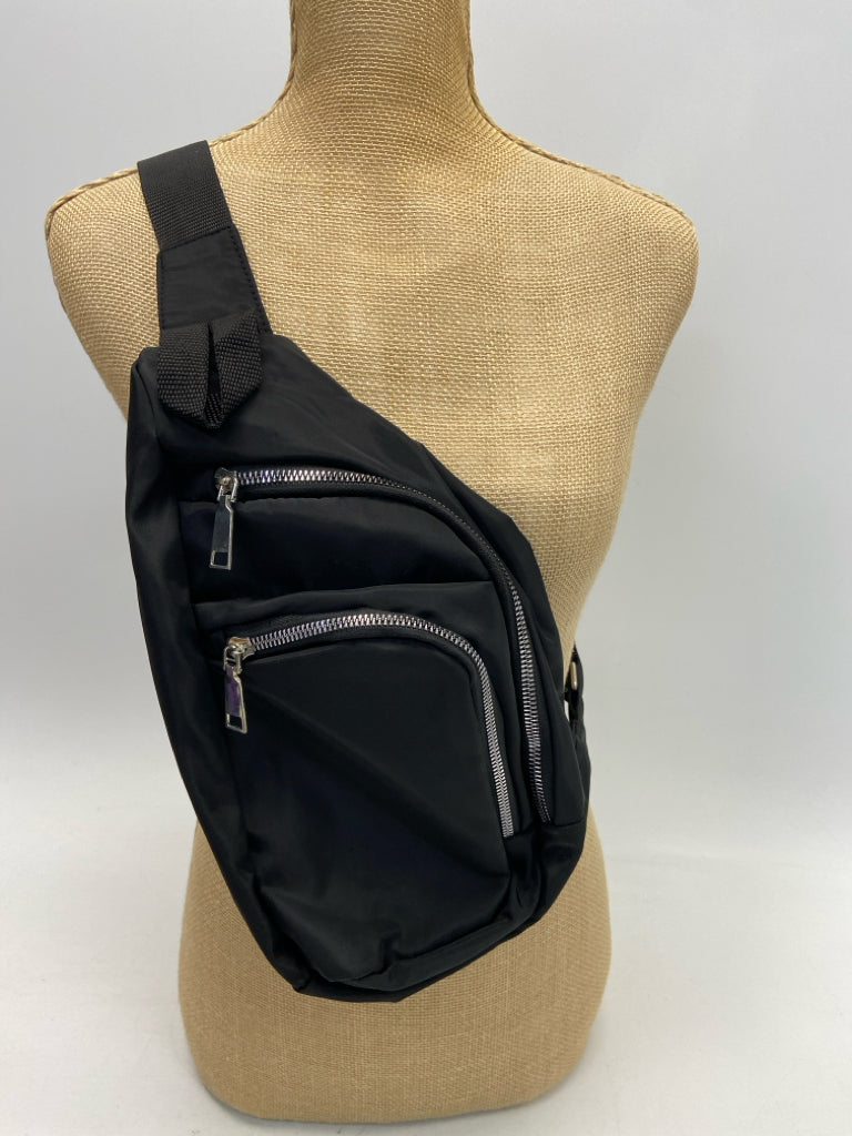 Black Nylon Handbag