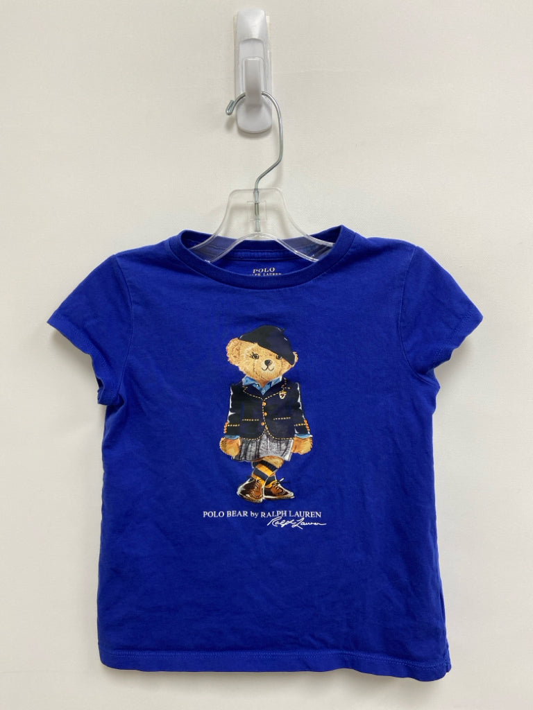 Polo SIZE 4T Royal Blue Girl&