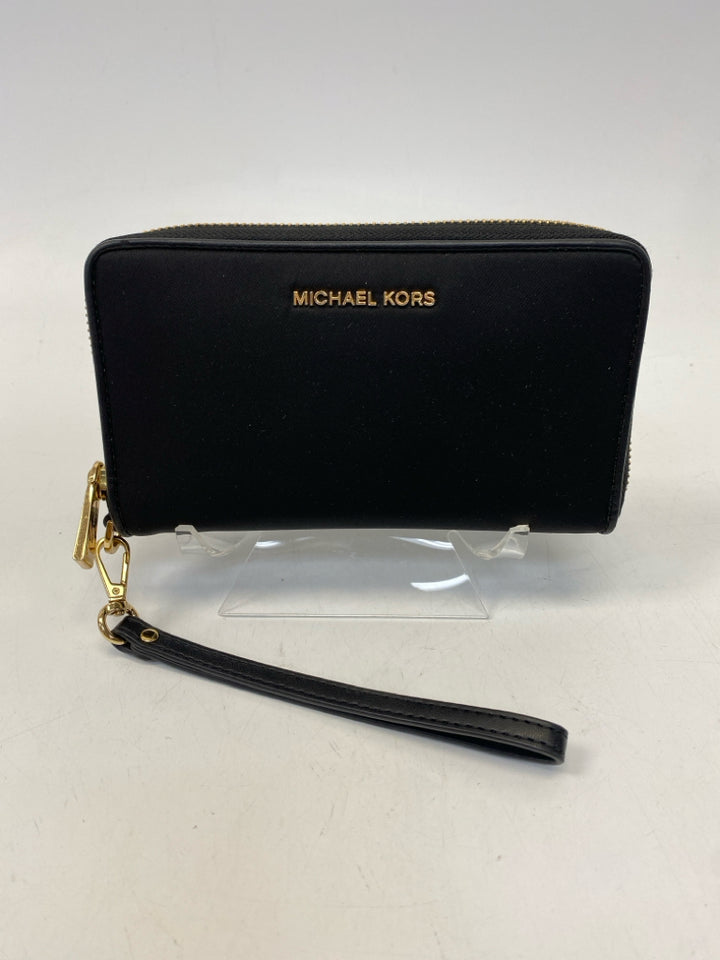 Michael Kors Black Wristlet