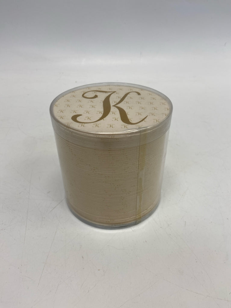 Tan Gold Paper Coasters