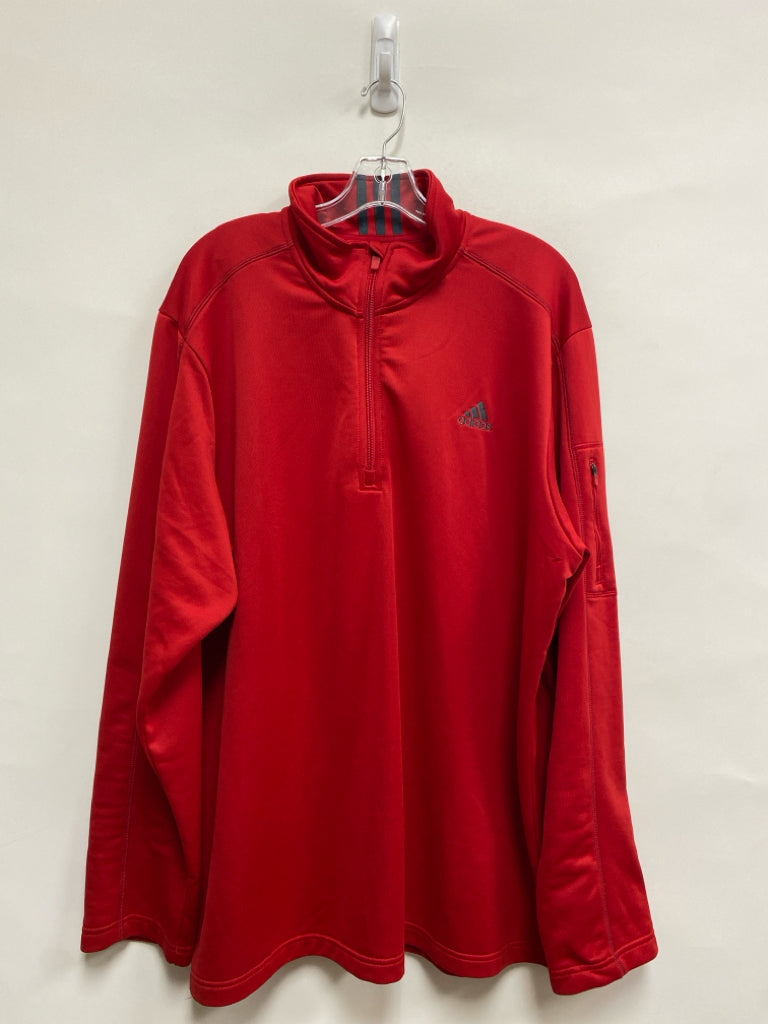 Adidas Size 2X Red Men&