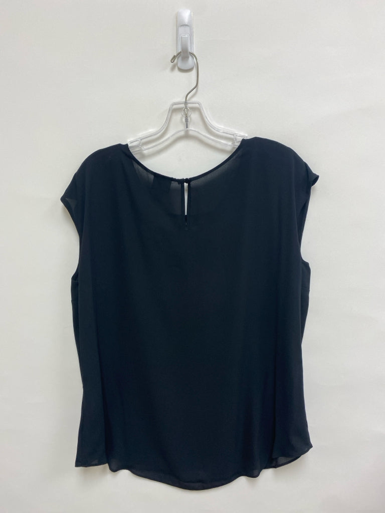 NWT Worthington Size XLP Black V Neck Petite Top