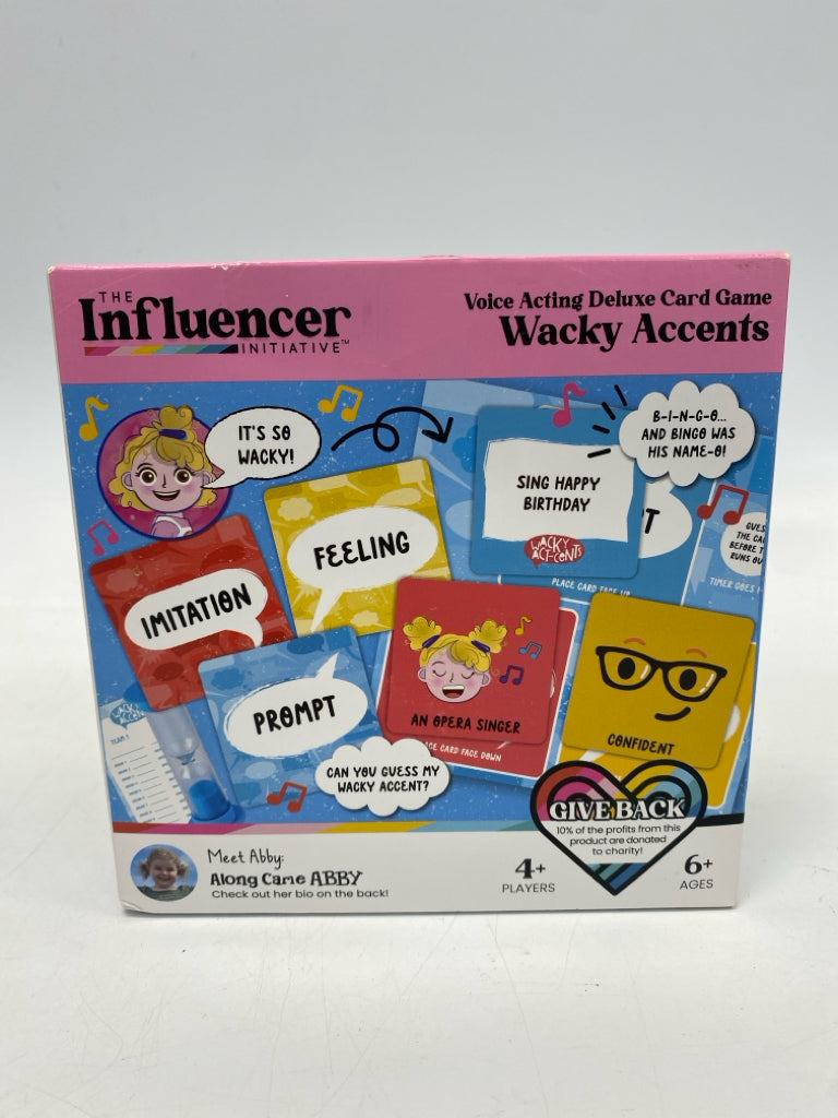 NEW/BOX Kids Card Game