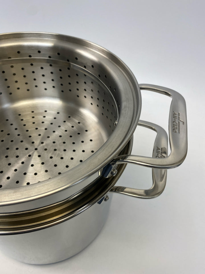 All-Clad Silver Clear Cookware