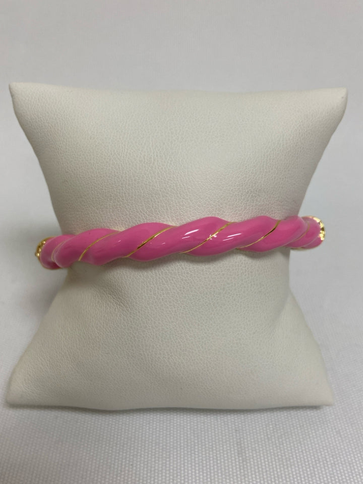 Talbots Pink Gold Color Twisted Bracelet