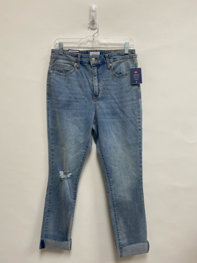 NWT Crown &amp; Ivy Size 10 Light Blue Ladies Jeans