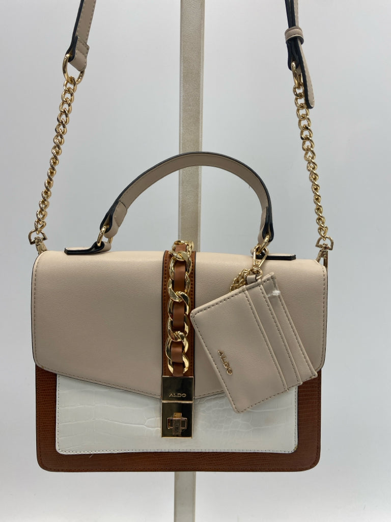 Aldo Tan/Cream Brown Handbag