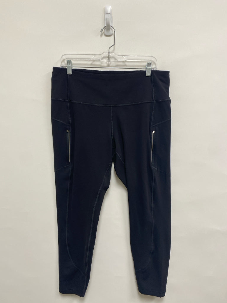 Athleta  SIZE  1X Black Plus Size Athletic Legging