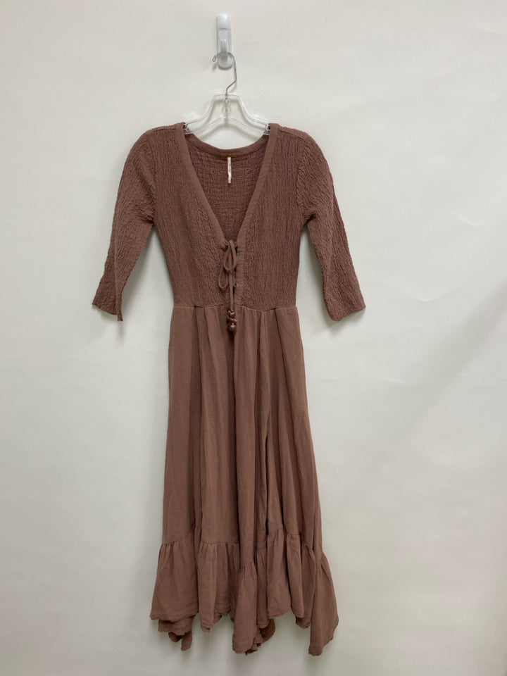 Free People Size XS Dusty Mauve Ladies Dress