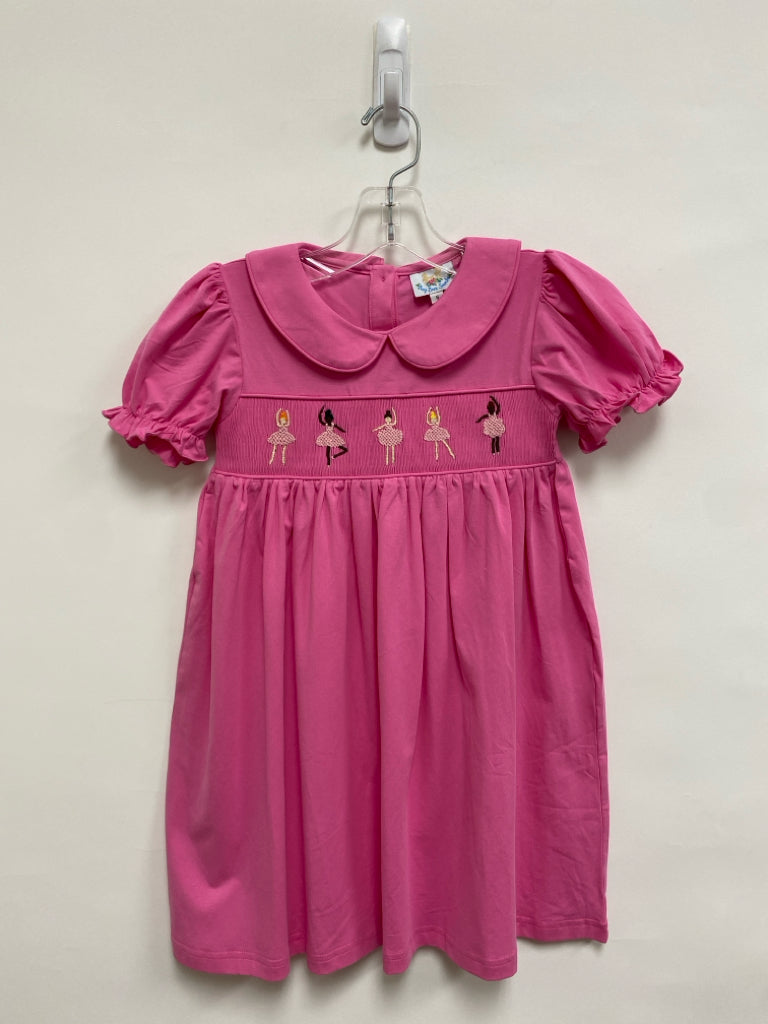 busy bees SIZE 6 Pink Peach Ballerina(s) Embroidered Girl&
