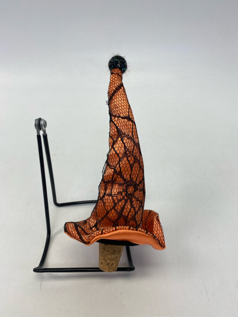 Orange Black Halloween Barware