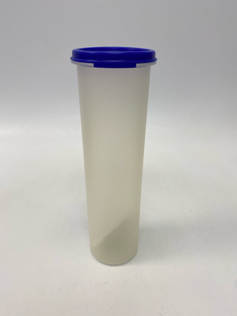 Clear Blue Storage Container