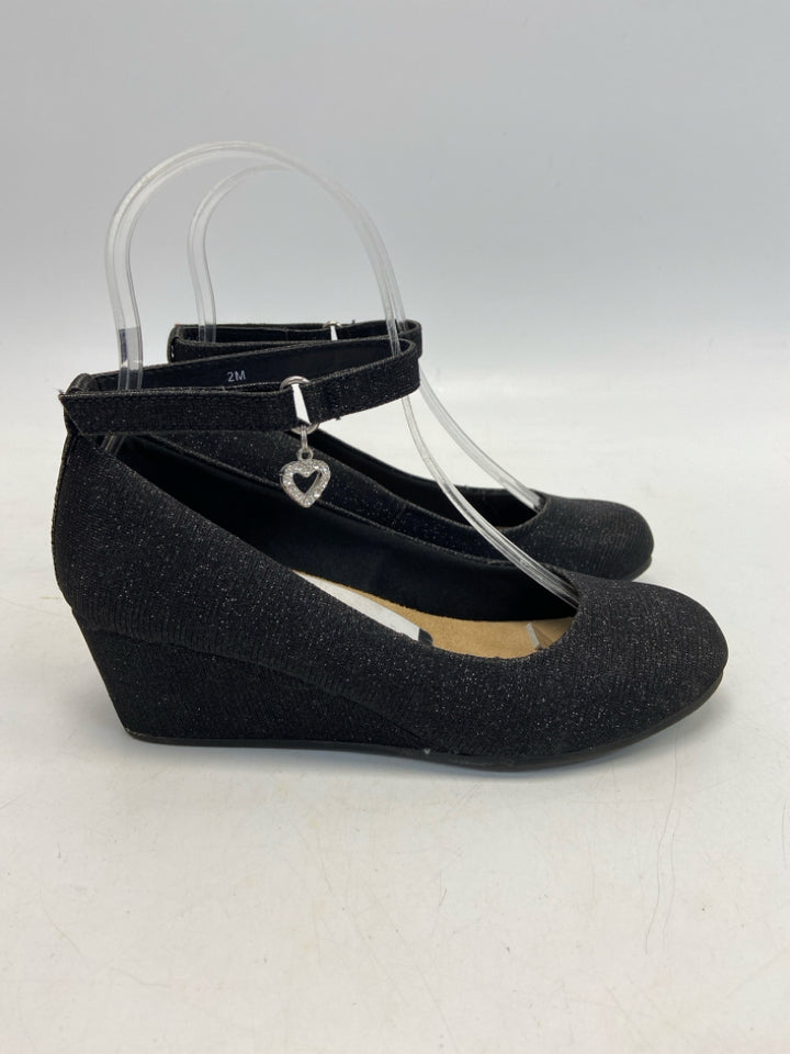 JellyPop SIZE 2 Black Glitter Girl&