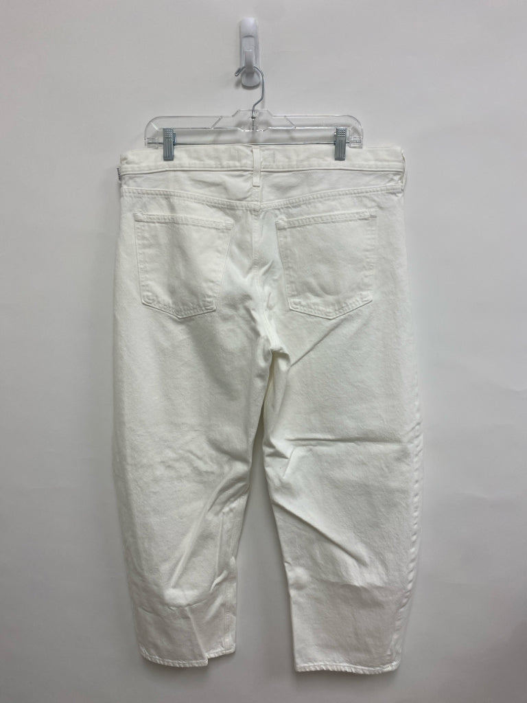 Abercrombie &amp; Fitch Size 32 White Ladies Jeans