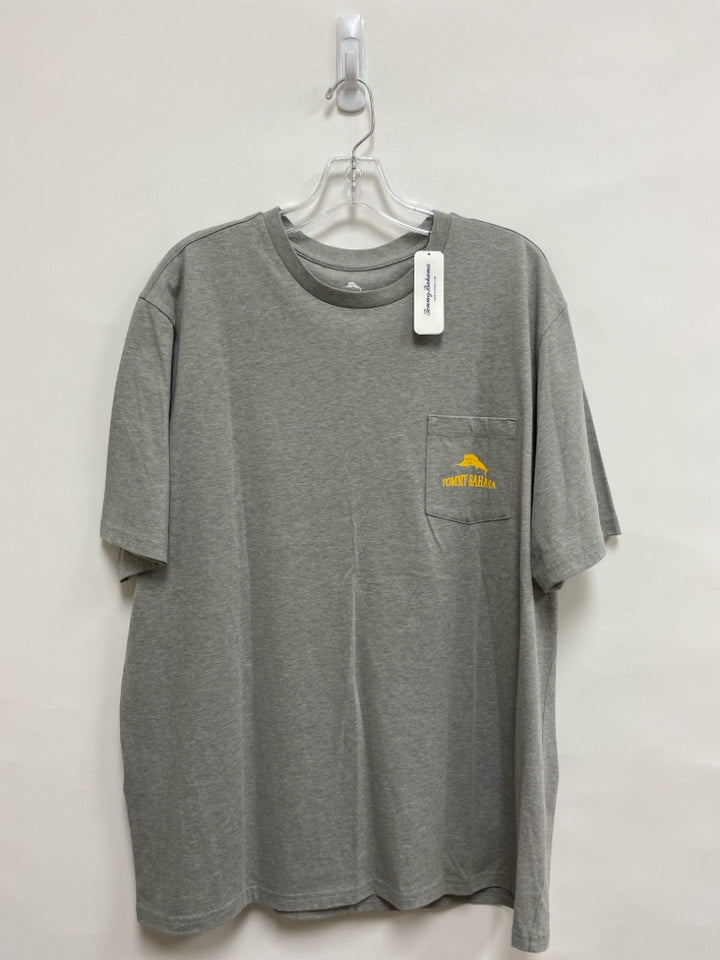 NWT Tommy Bahama Size XL Gray Green Dogs Men&